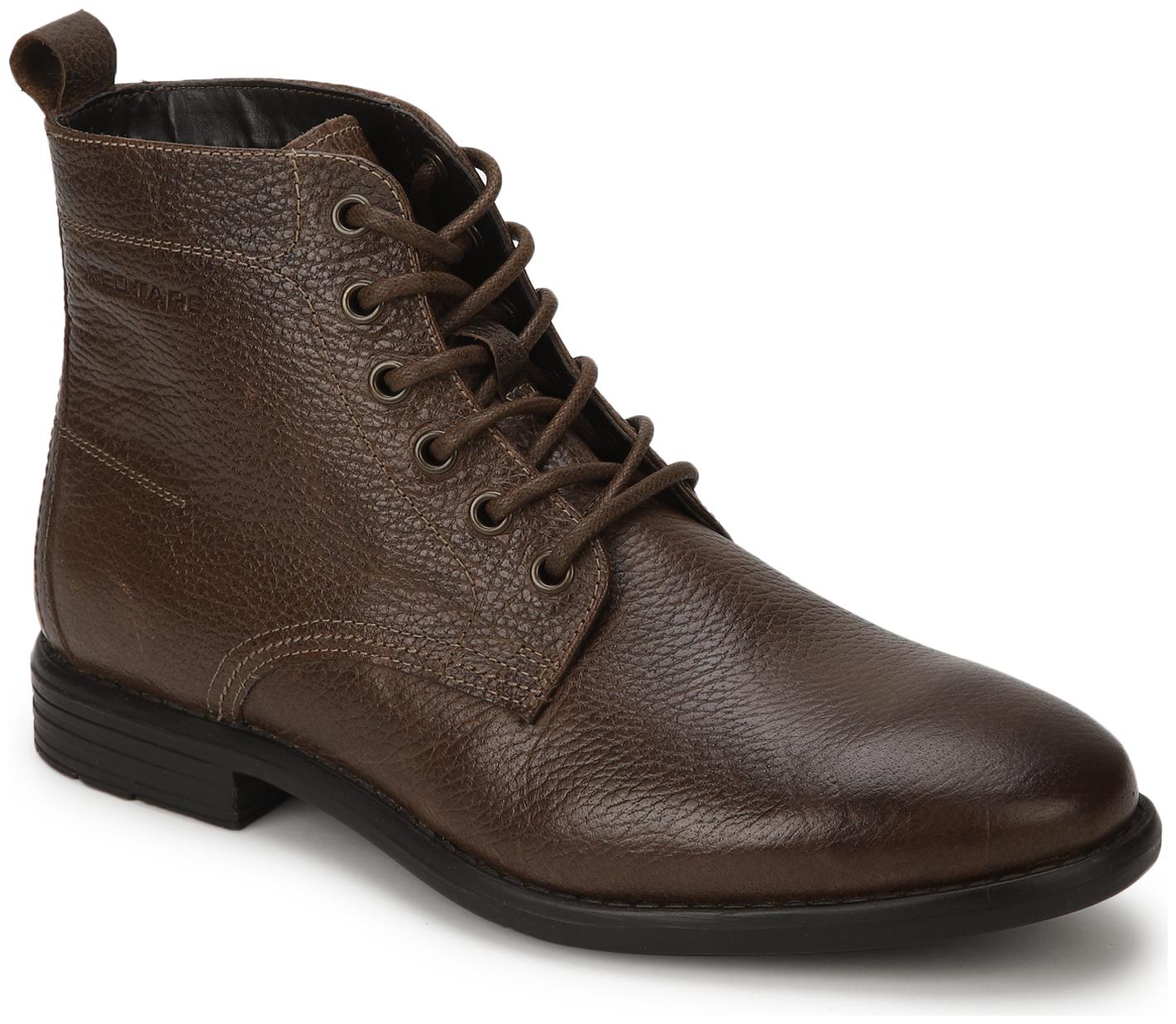 

Red Tape Men Brown Ankle Boots - RTE2912