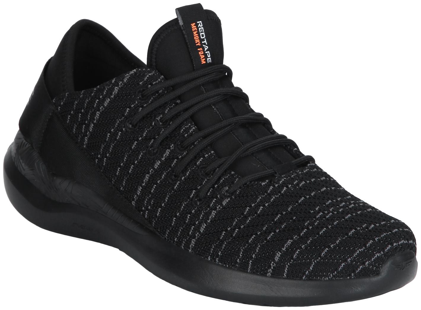 

Red Tape Men Walking Walking Shoes ( Black )