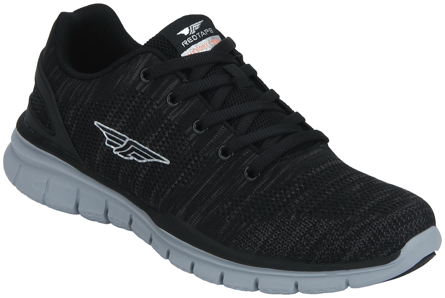 

Red Tape Men Walking Walking Shoes ( Black )