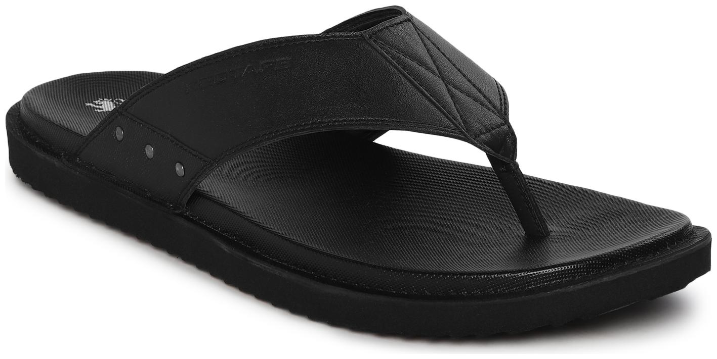 

Red Tape Men Black Sandals