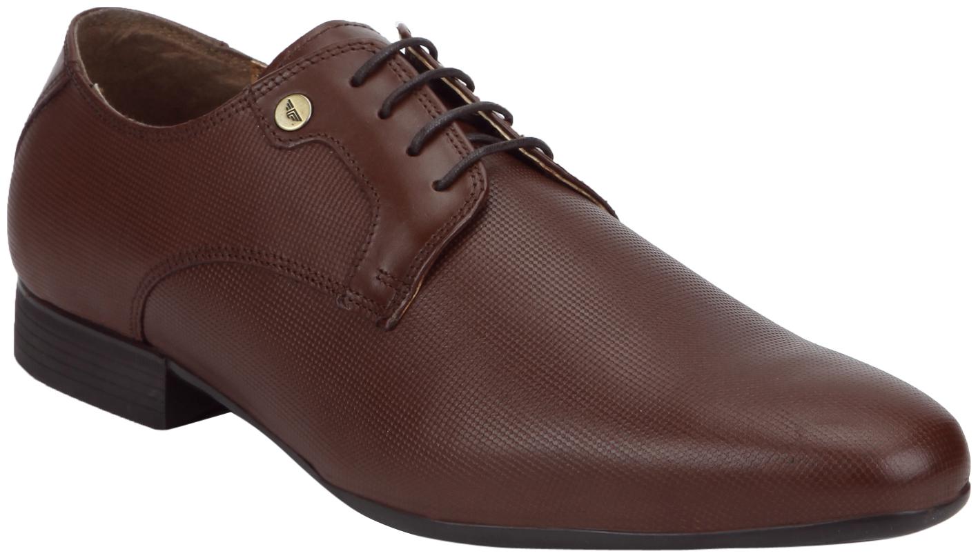 

Red Tape Men Brown Derby Formal Shoes - RTS11073B
