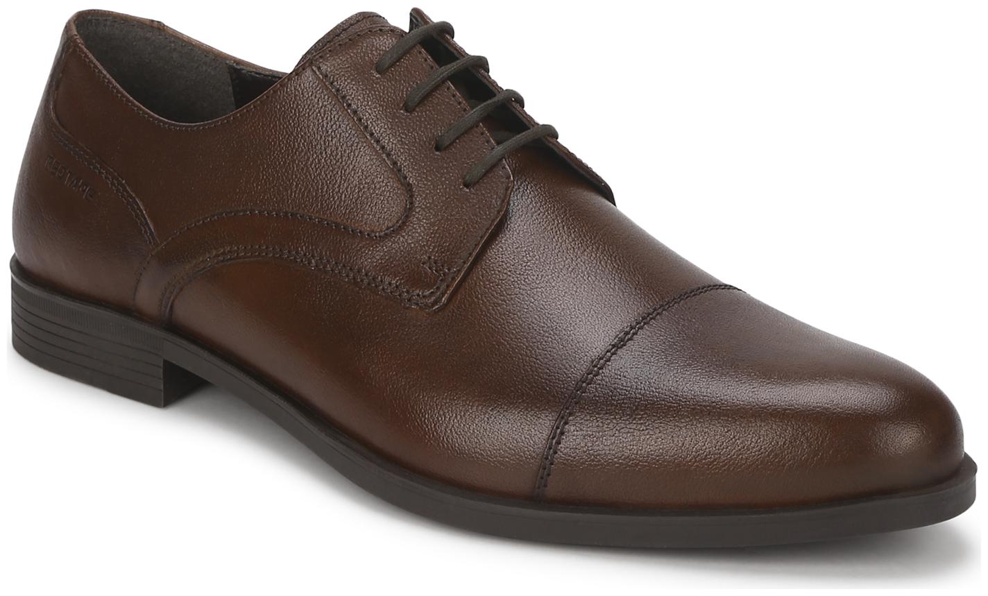 

Red Tape Men Brown Derby Formal Shoes - RRE0312 - RRE031