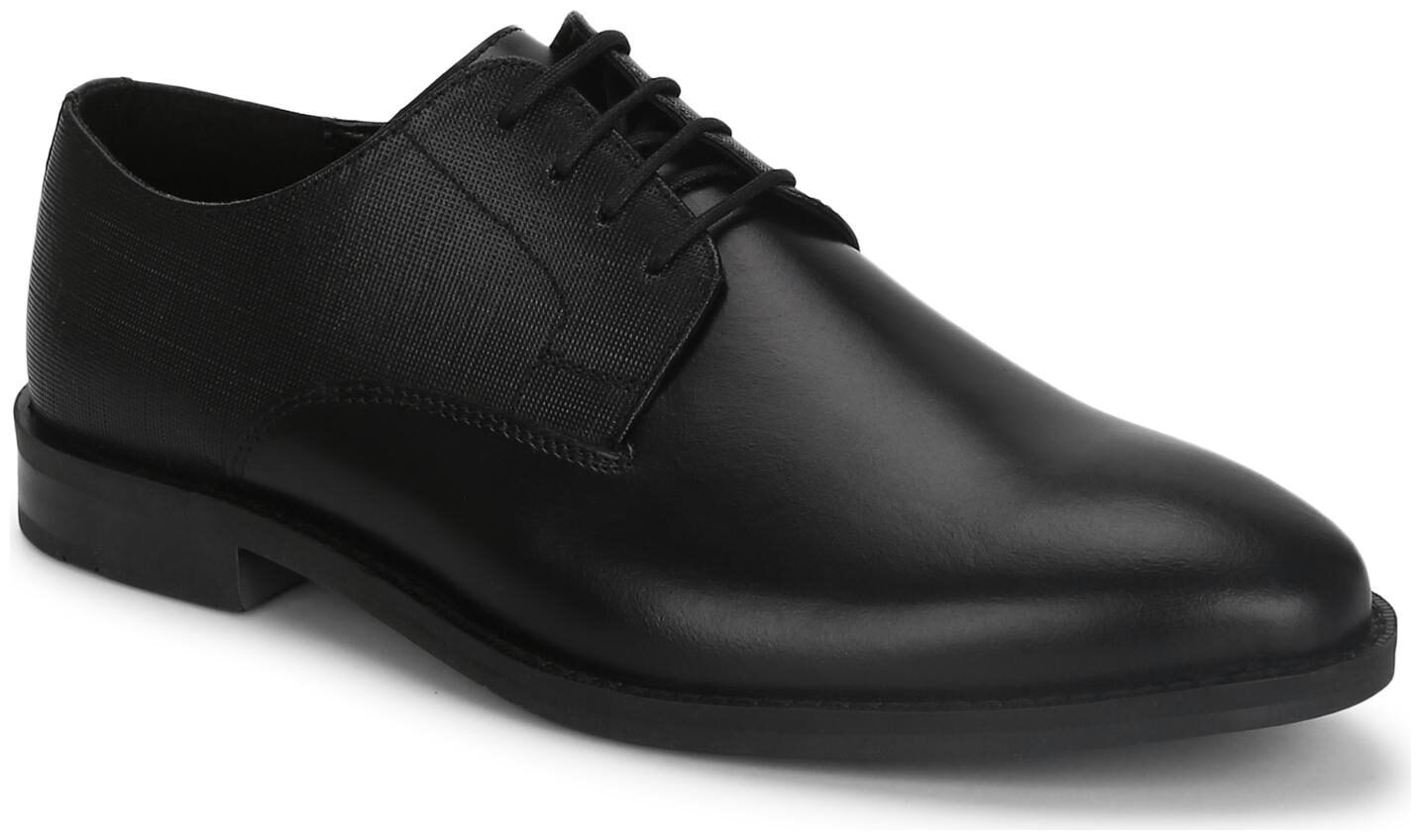 

Red Tape Men Black Derby Formal Shoes