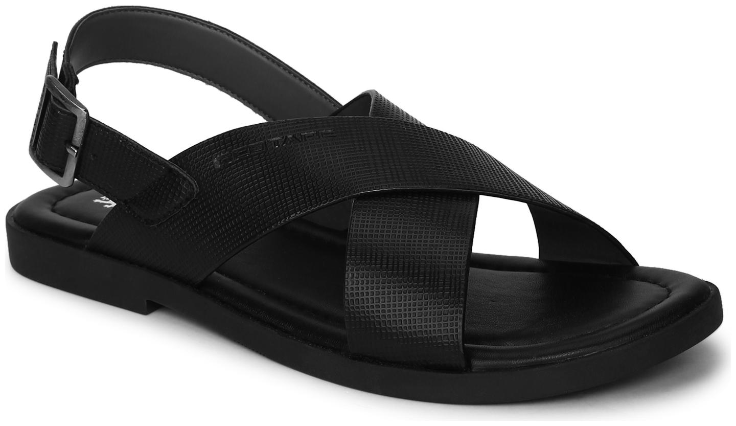 

Red Tape Men Black Sandals