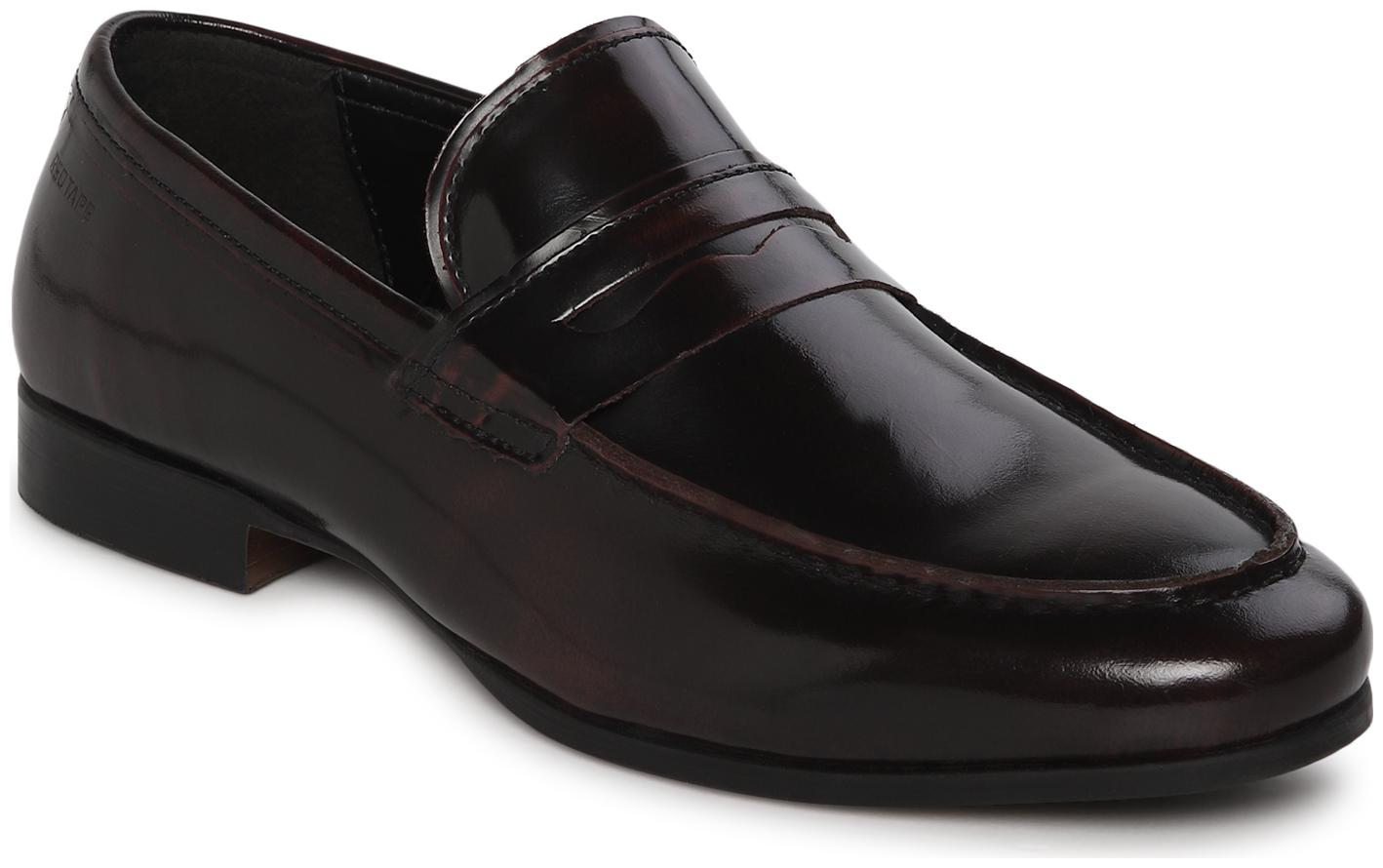 

Red Tape Men Brown Slip-On Formal Shoes