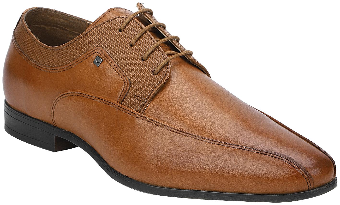 

Red Tape Men Tan Derby Formal Shoes - RTS11093B