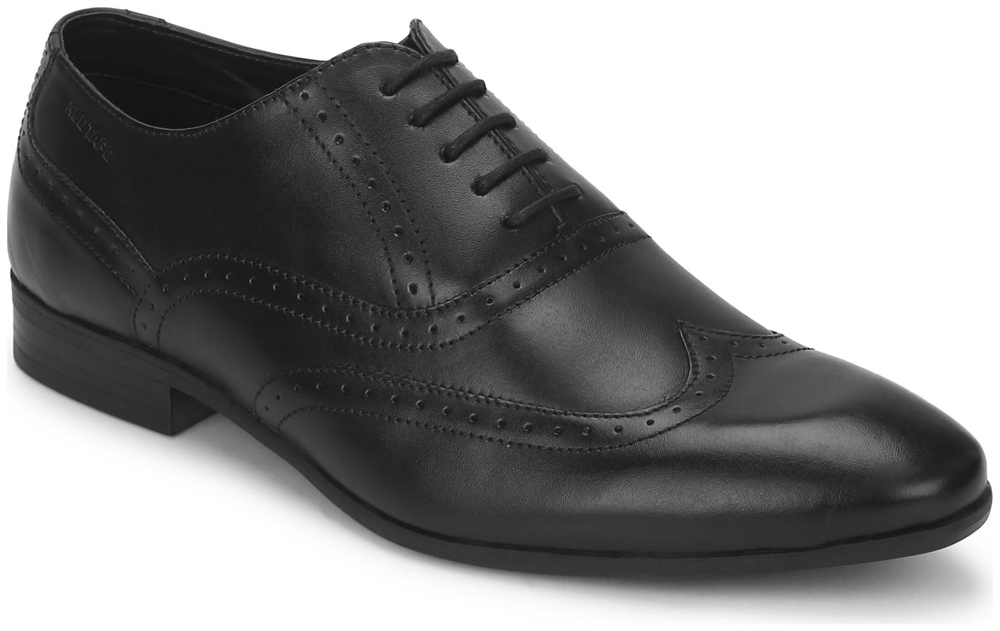 

Red Tape Men Black Oxford Formal Shoes - RTE285