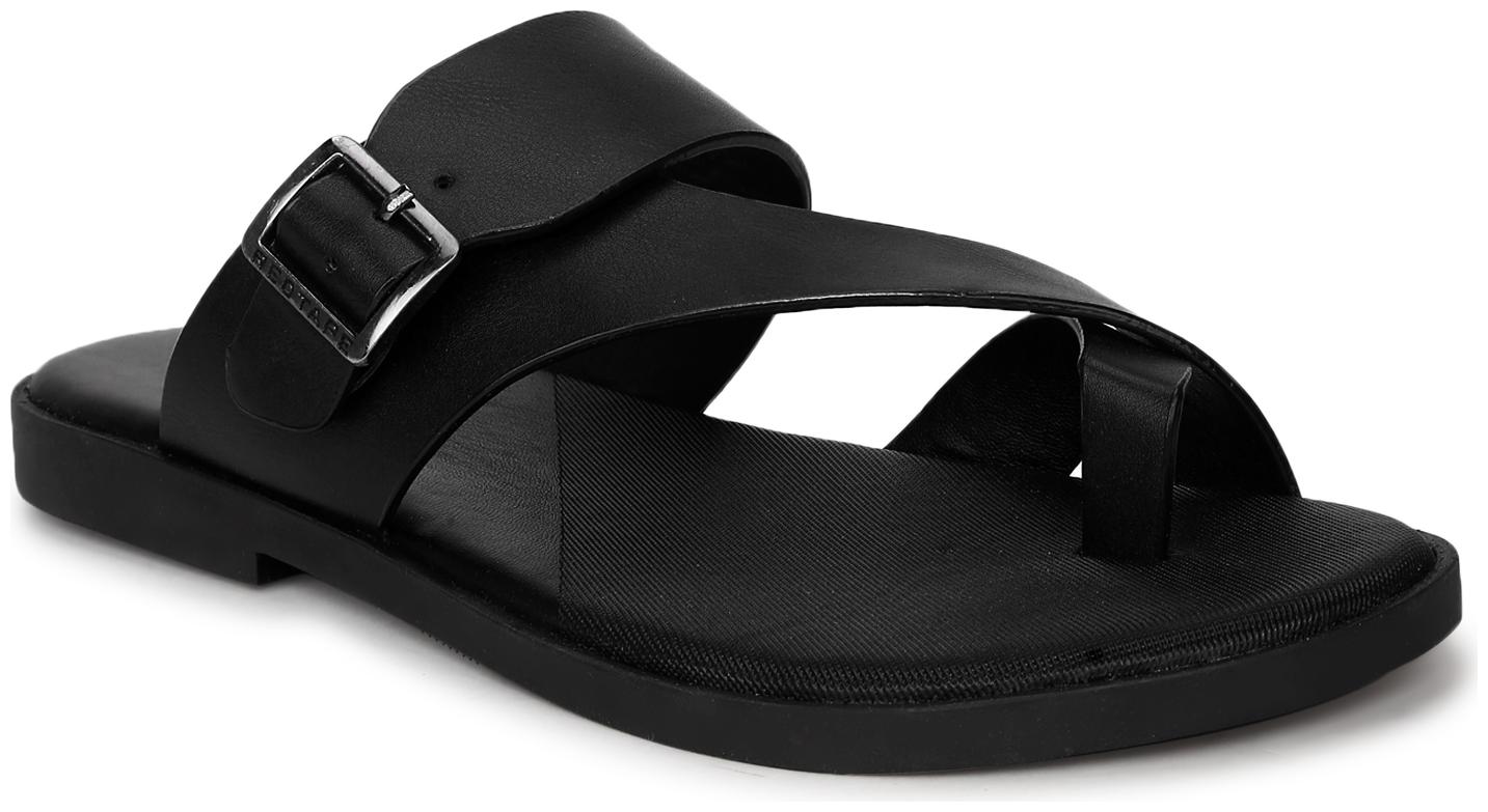 

Red Tape Men Black Sandals
