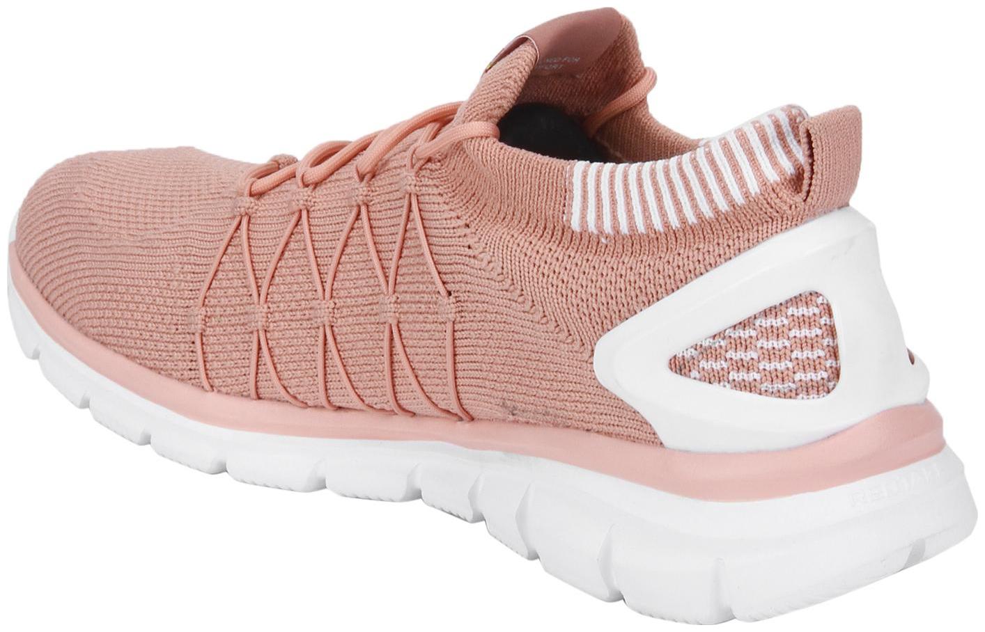 Red Tape Walking Shoes For Men ( Pink 