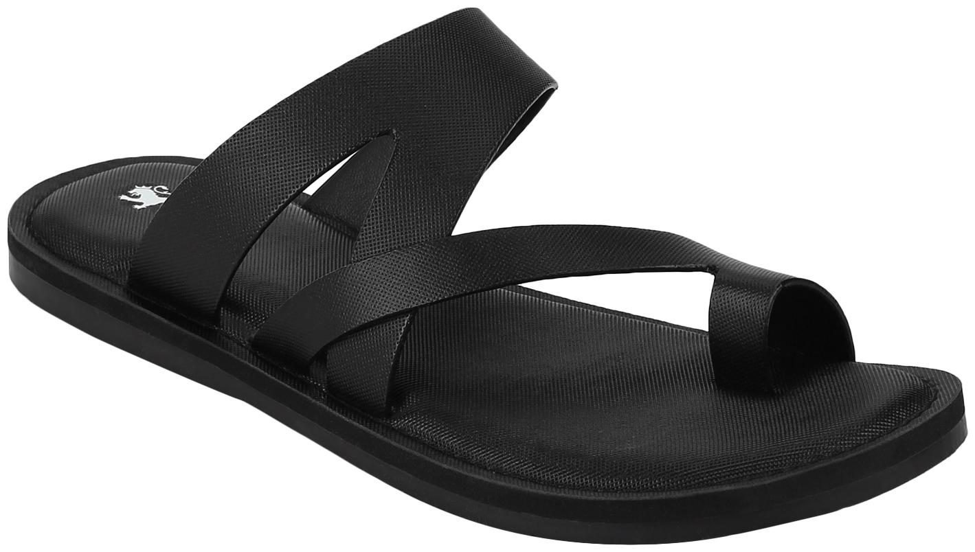 

Red Tape Men Black Sandals