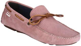 Red Tape Loafers For Men ( Pink )