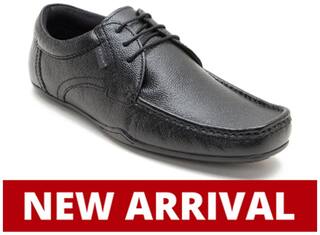 Red Tape Derby Formal Shoes For Men ( BLACK )