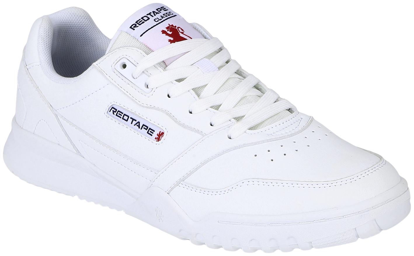 red tape men white sneakers