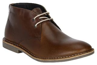 Red Tape Chukka Boots For Men ( Brown )