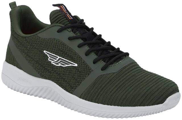 Red Tape Walking Shoes For Men ( Green )