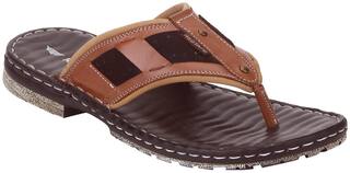 Red Tape Men Brown Thong Sandals