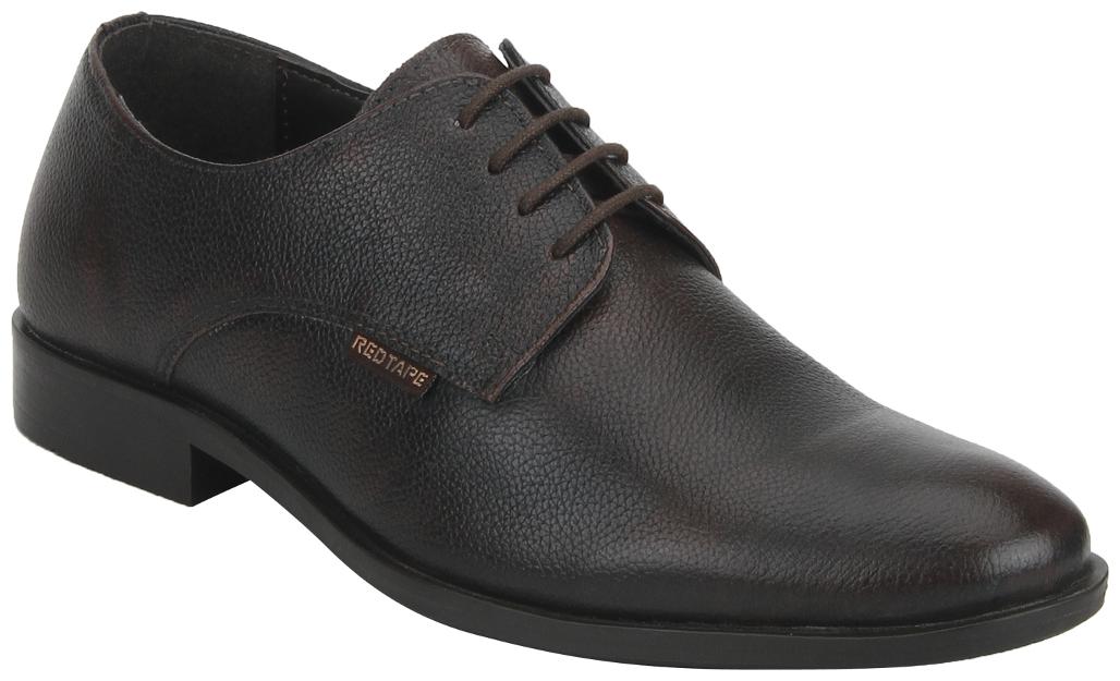 

Red Tape Men Brown Derby Formal Shoes - RTE1872