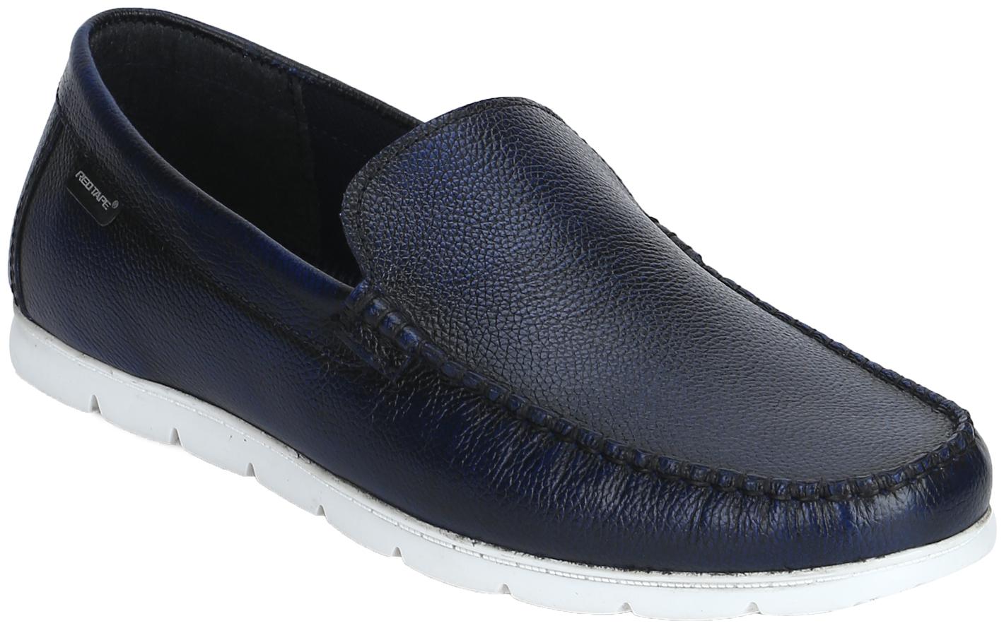 

Red Tape Men Blue Casual Loafers