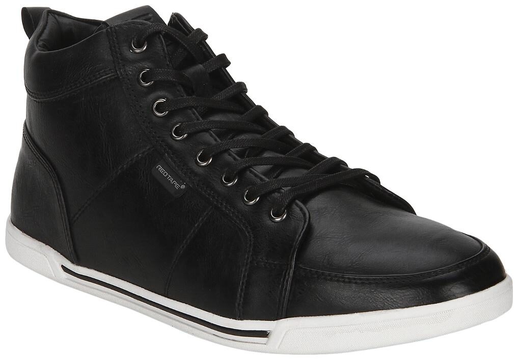 

Red Tape Men Black Casual Shoes - RTE0151