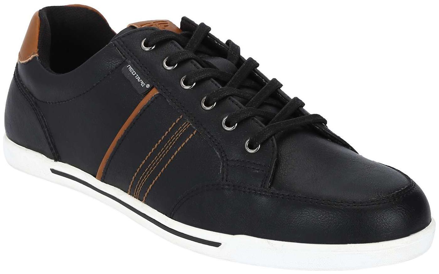 

Red Tape Men Black Sneakers