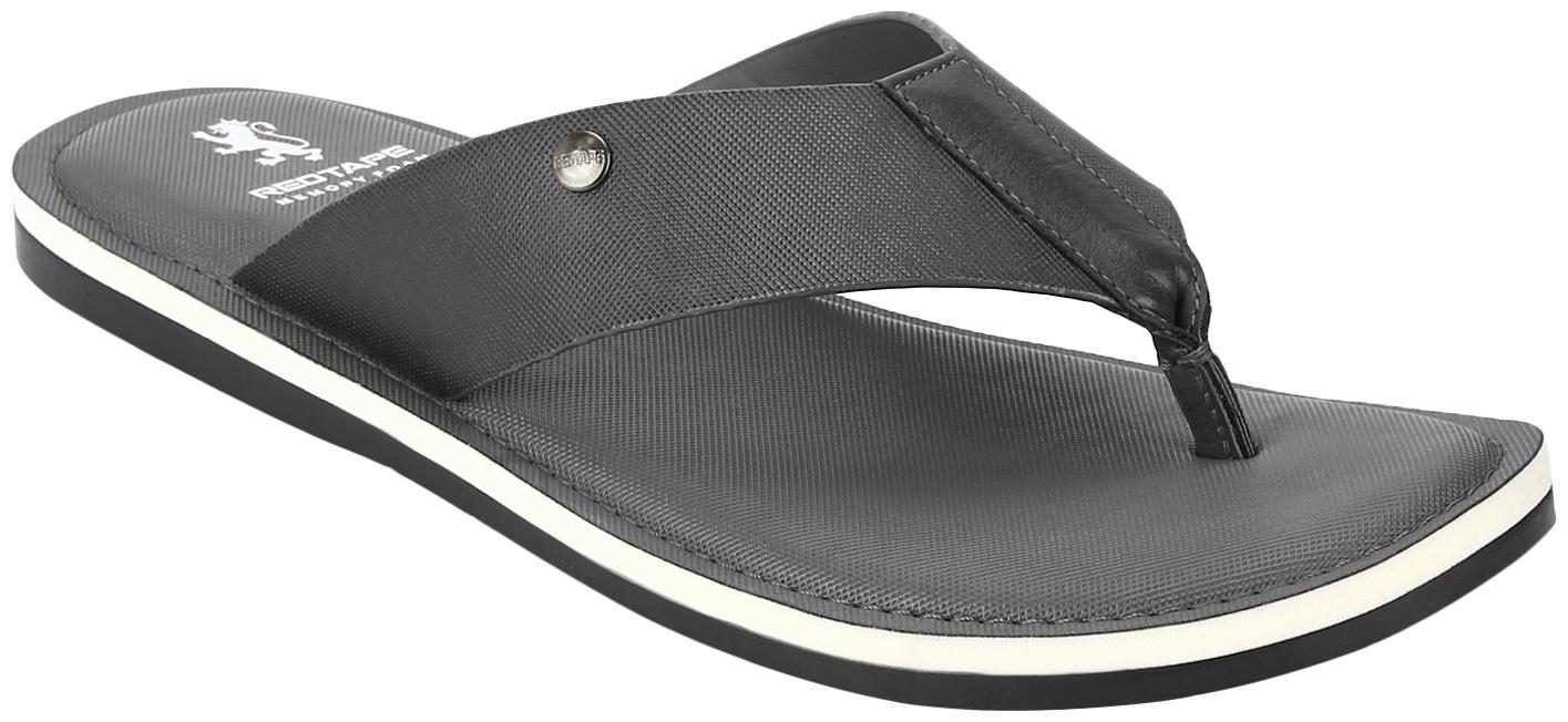

Red Tape Men Grey Thong Slippers