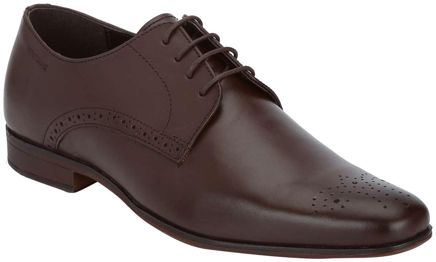 

Red Tape Men Brown Derby Formal Shoes - RTE1022