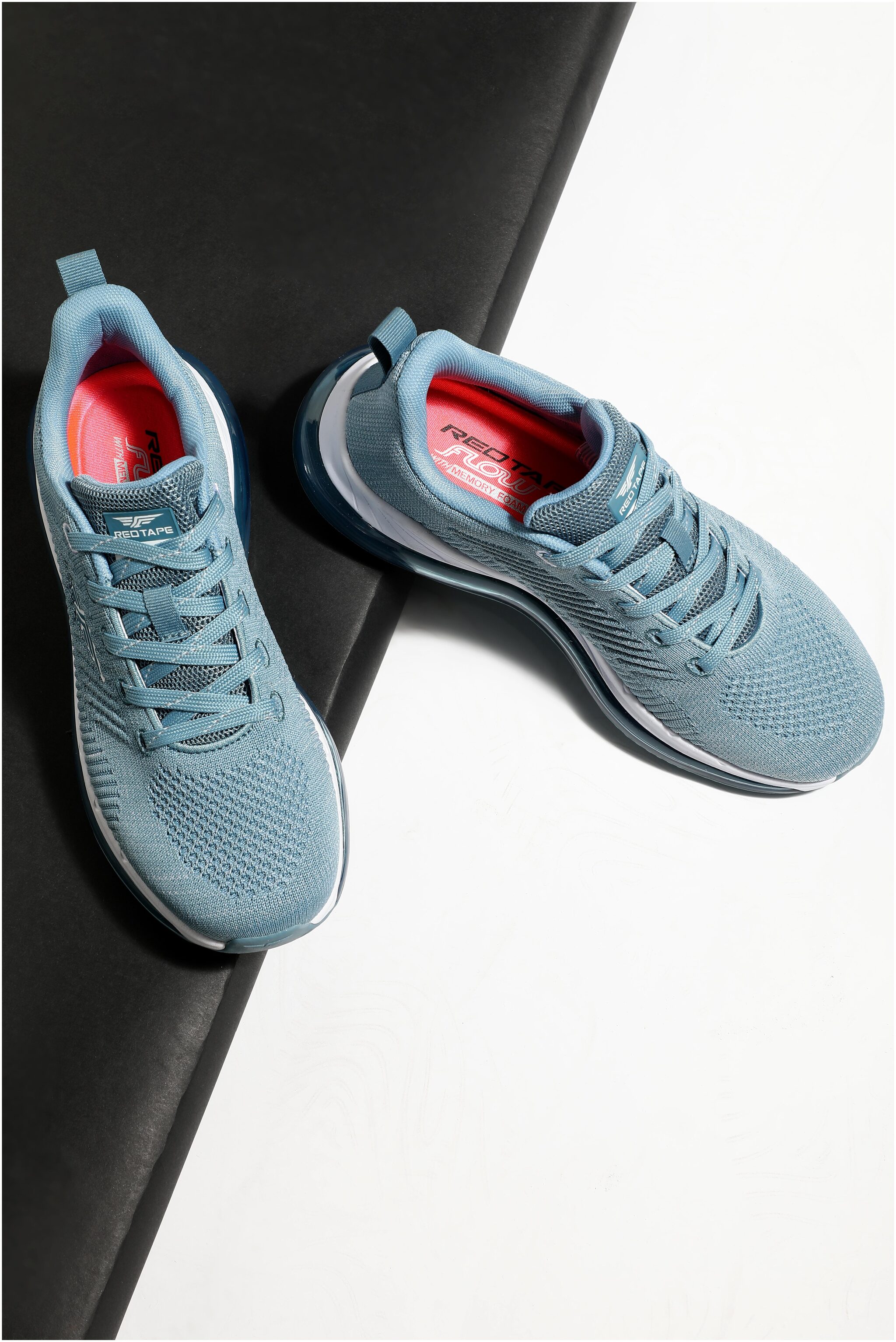 

Red Tape Women Walking Shoes ( Blue )