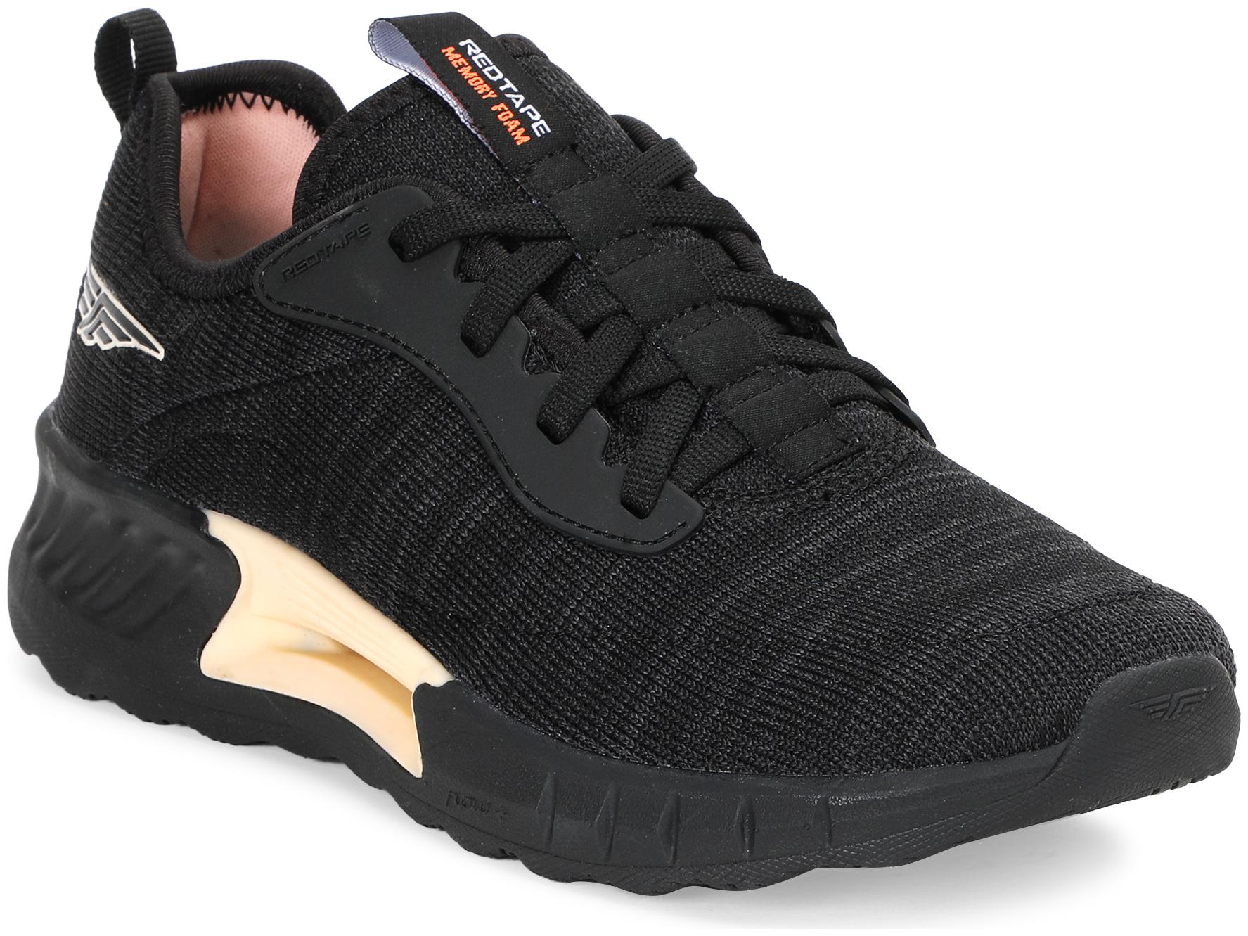 

Red Tape Women Walking Shoes ( Black )