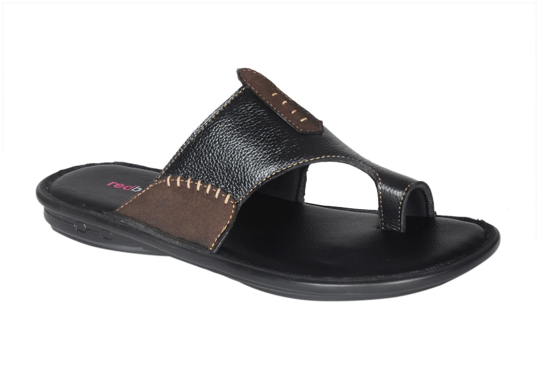 

REDBURN Men Black Flip-Flops - 1 Pair