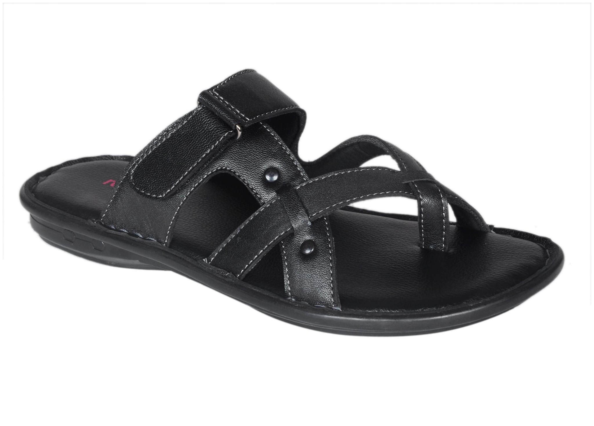 

REDBURN Men Black Flip-Flops - 1 Pair