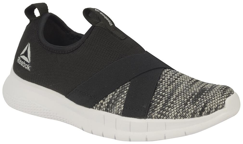 

Reebok Women TREAD LEAP SLIP ON Walking Shoes ( Black )