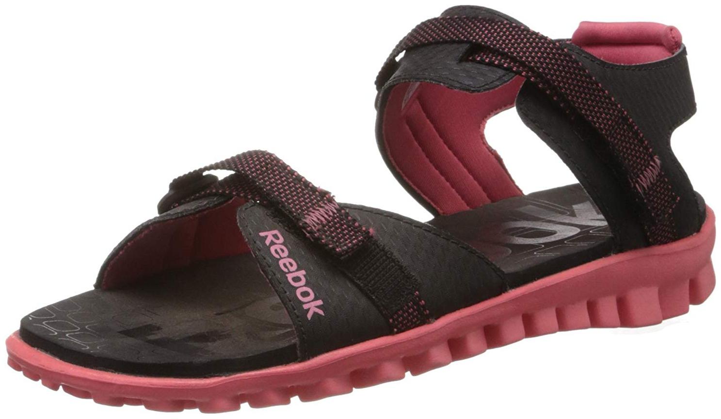 

Reebok Women Black Pink Floaters Sandals