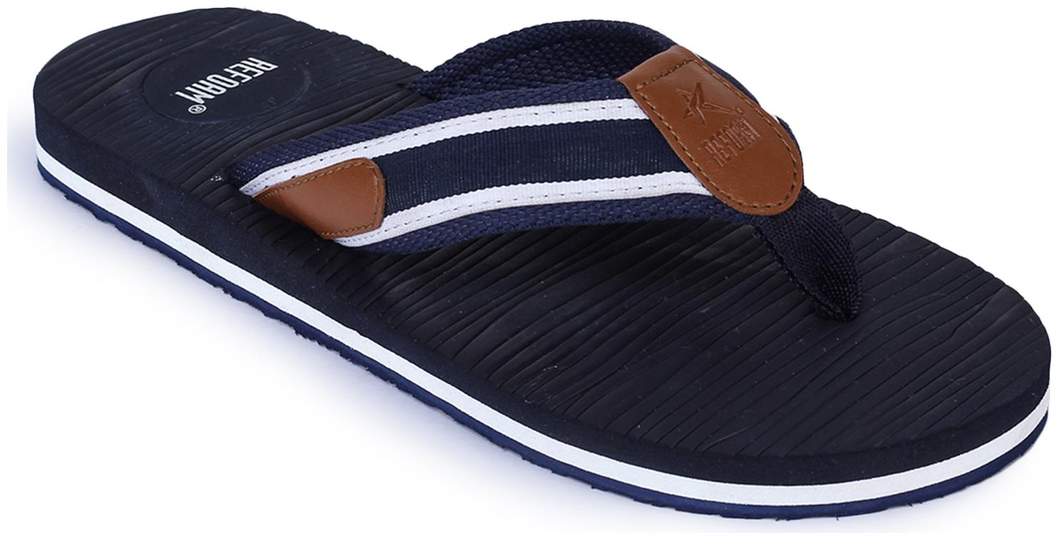 

REFOAM Men Navy Blue Indoor Slippers - 1 Pair