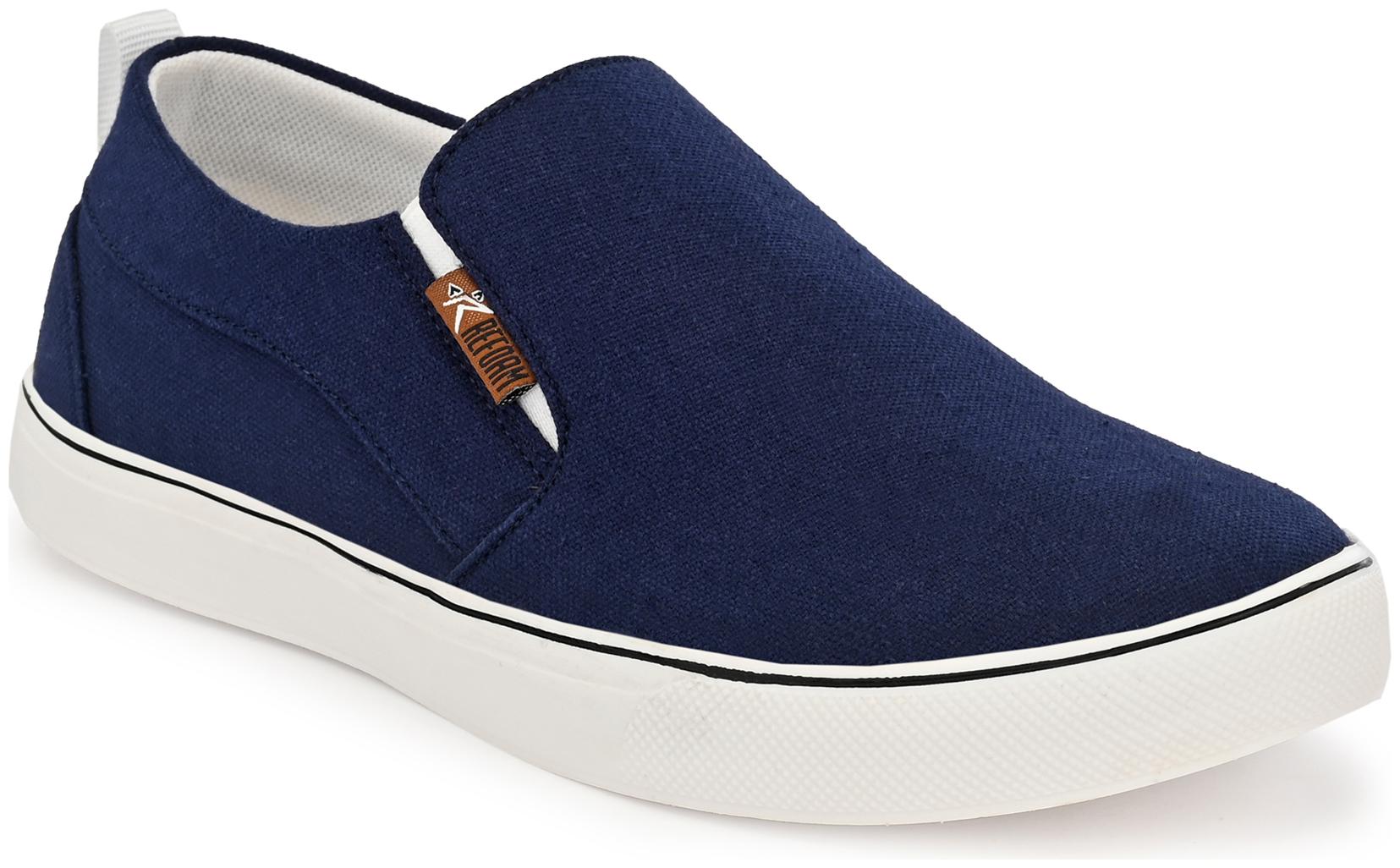 

REFOAM Men Navy Blue Casual Shoes - AK-4NAVY