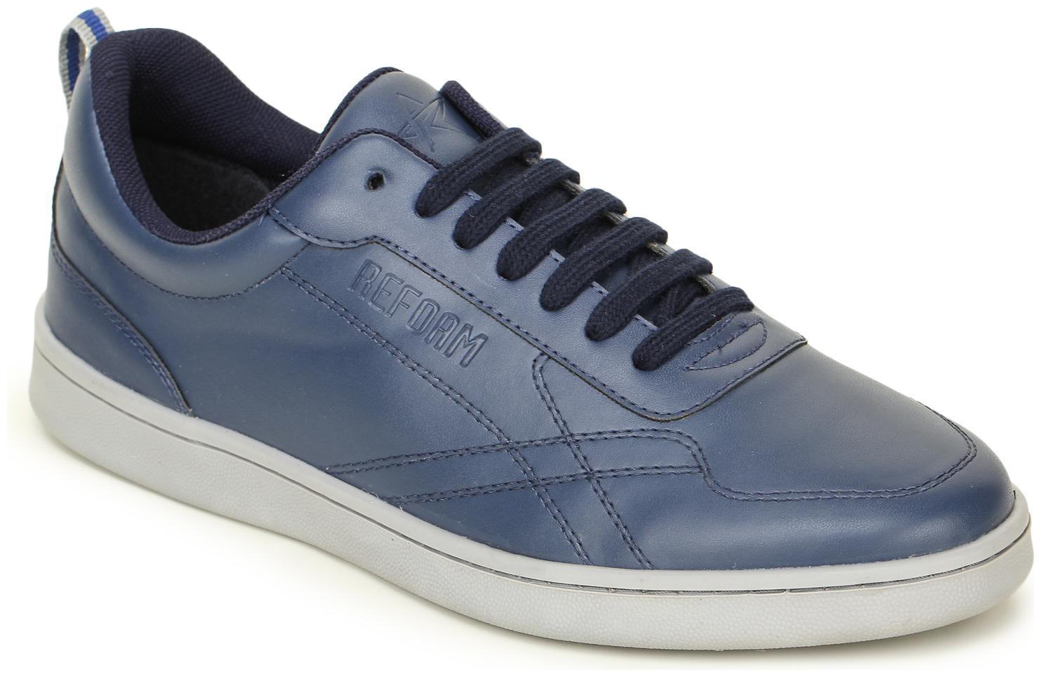 

REFOAM Men Navy Blue Casual Shoes