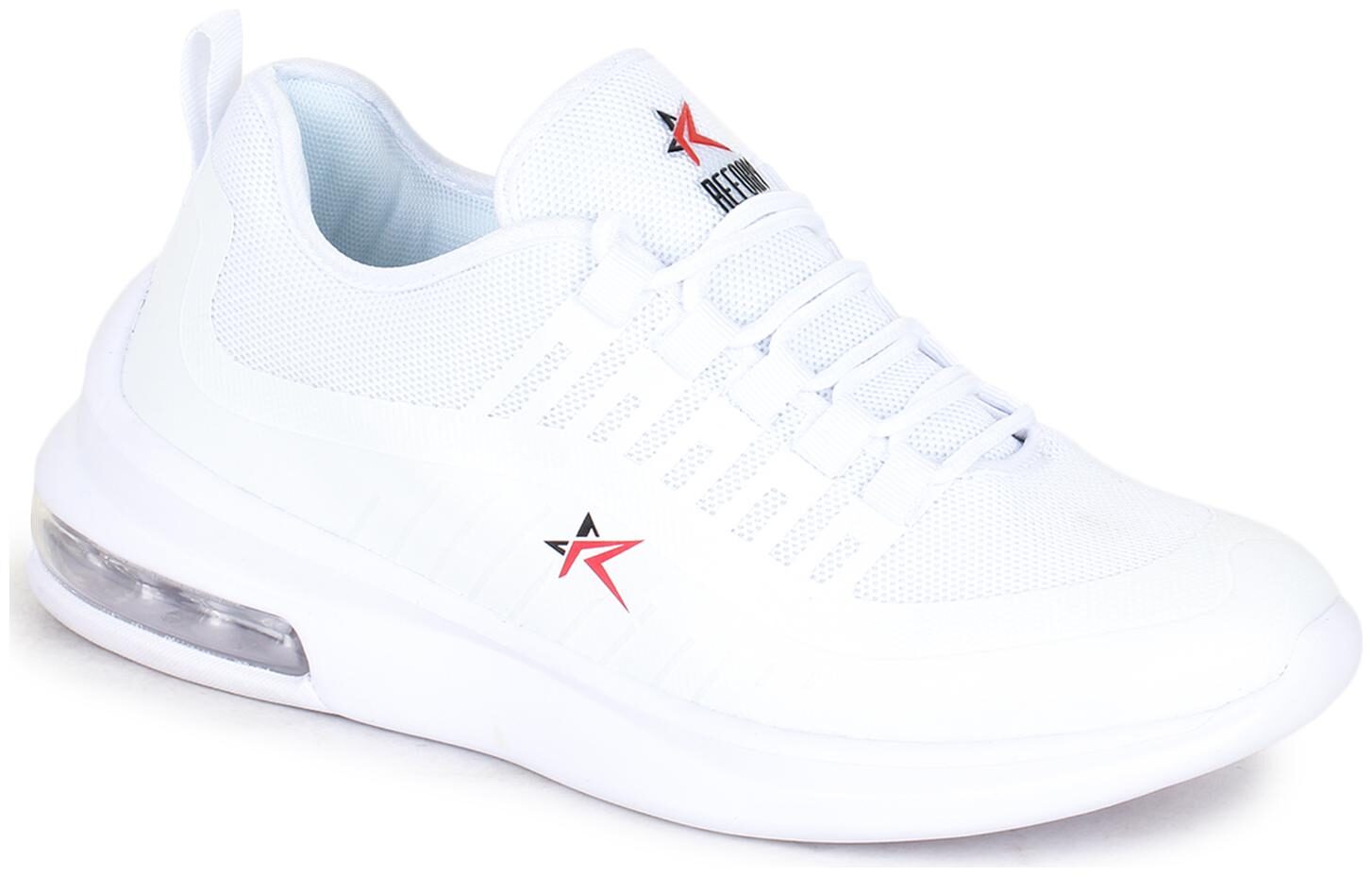 

REFOAM Men s WHITE FLYKNIT Casual Shoes
