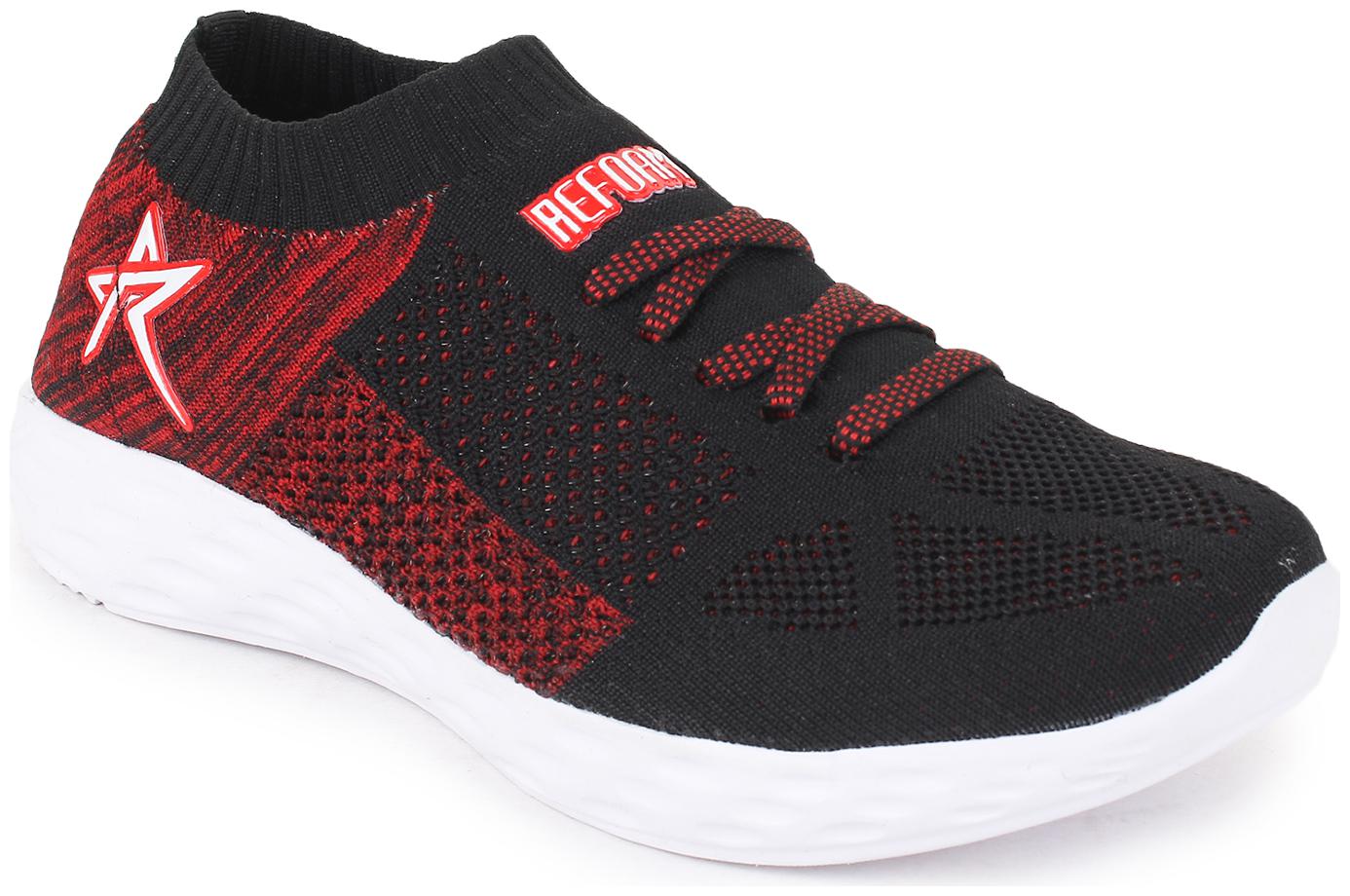 

REFOAM Men Running Shoes ( Black Red )