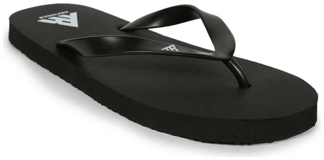 

REFORCE Men s Black PVC Slippers