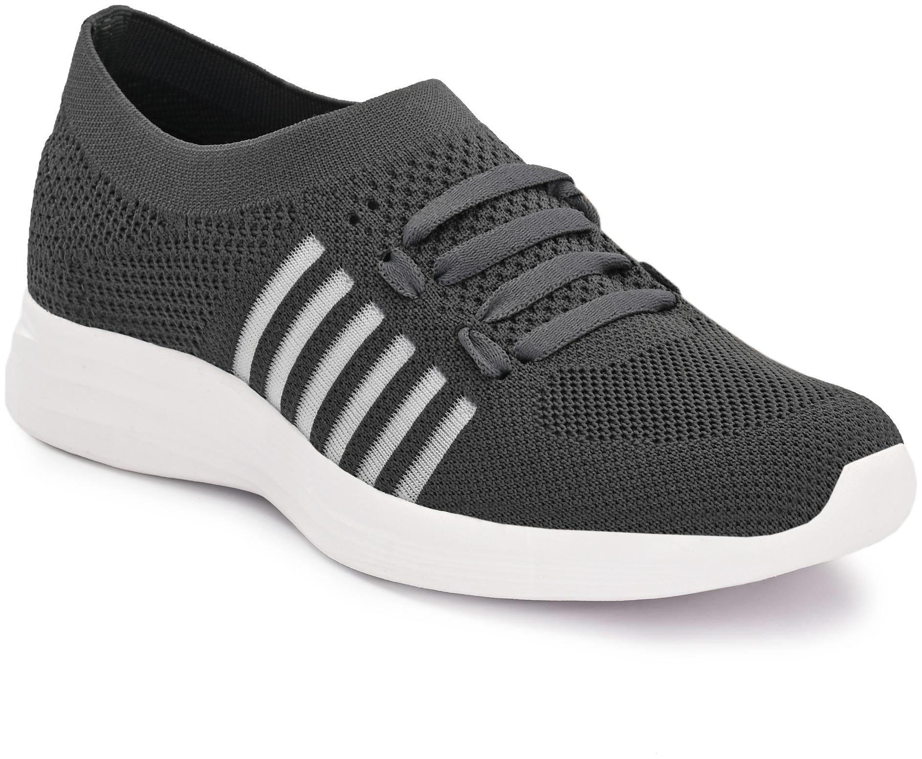 

REFORCE Men Reforce Men s Grey Mesh Sports Shoes Running Shoes ( Grey )