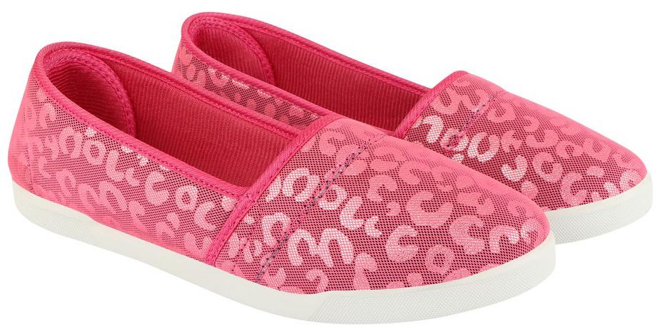 

Rex Shoes Women Pink Slip-On Shoes