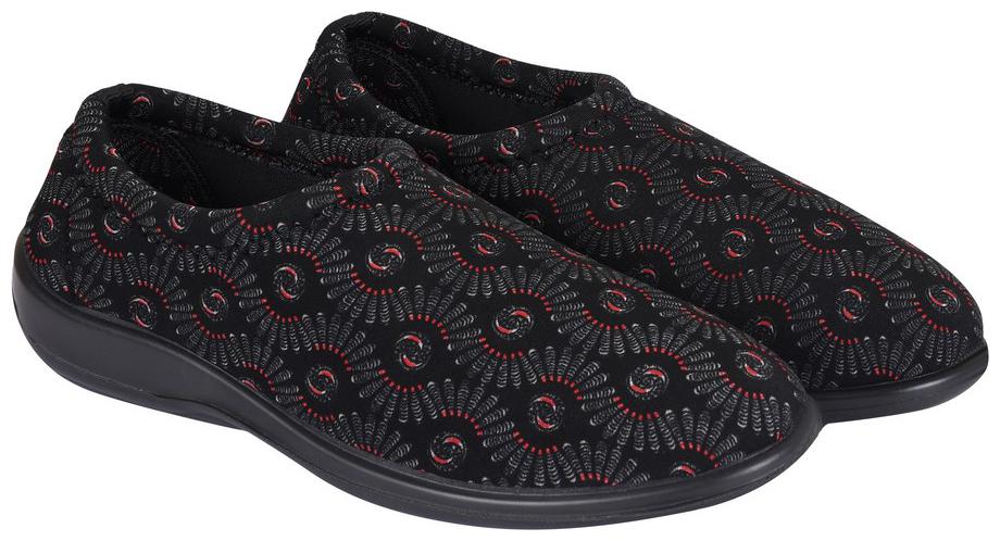 

Rex Shoes Women Black Slip-On Shoes