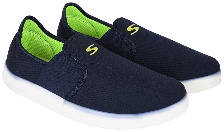 

Rex Shoes Women Blue Slip-On Shoes