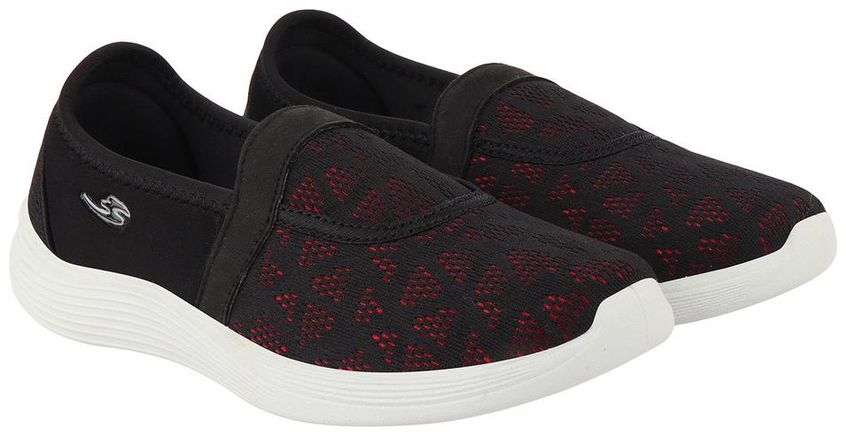 

Rex Shoes Women Black Slip-On Shoes