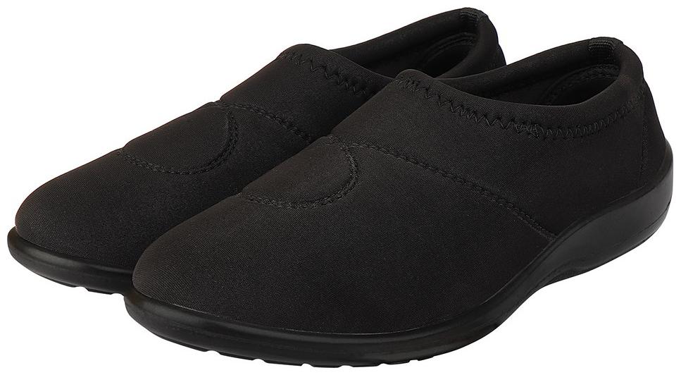 

Rex Shoes Women Black Slip-On Shoes
