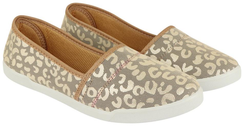 

Rex Shoes Women Beige Slip-On Shoes