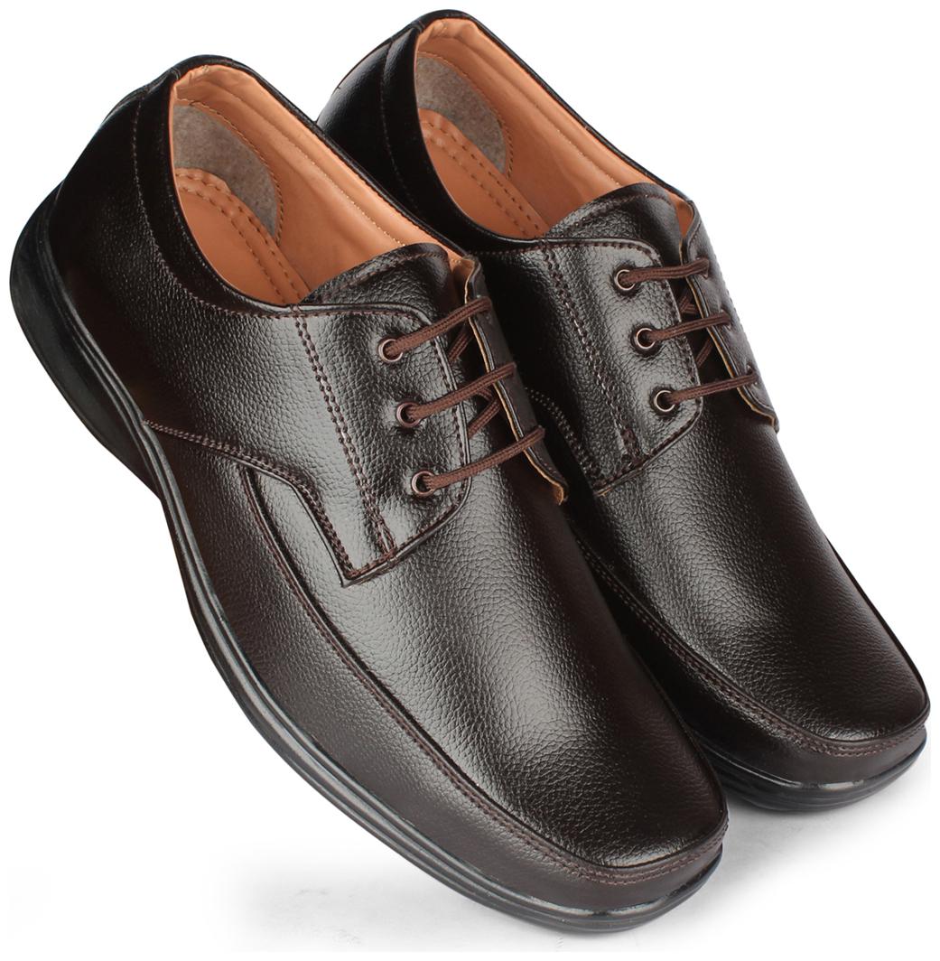 

Rexler Men Brown Derby Formal Shoes - REXLER AS 02 BRN