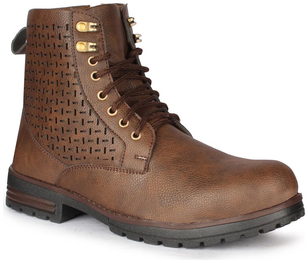 

Rexler Men Brown Ankle Boots - REXLER BOOT BRN