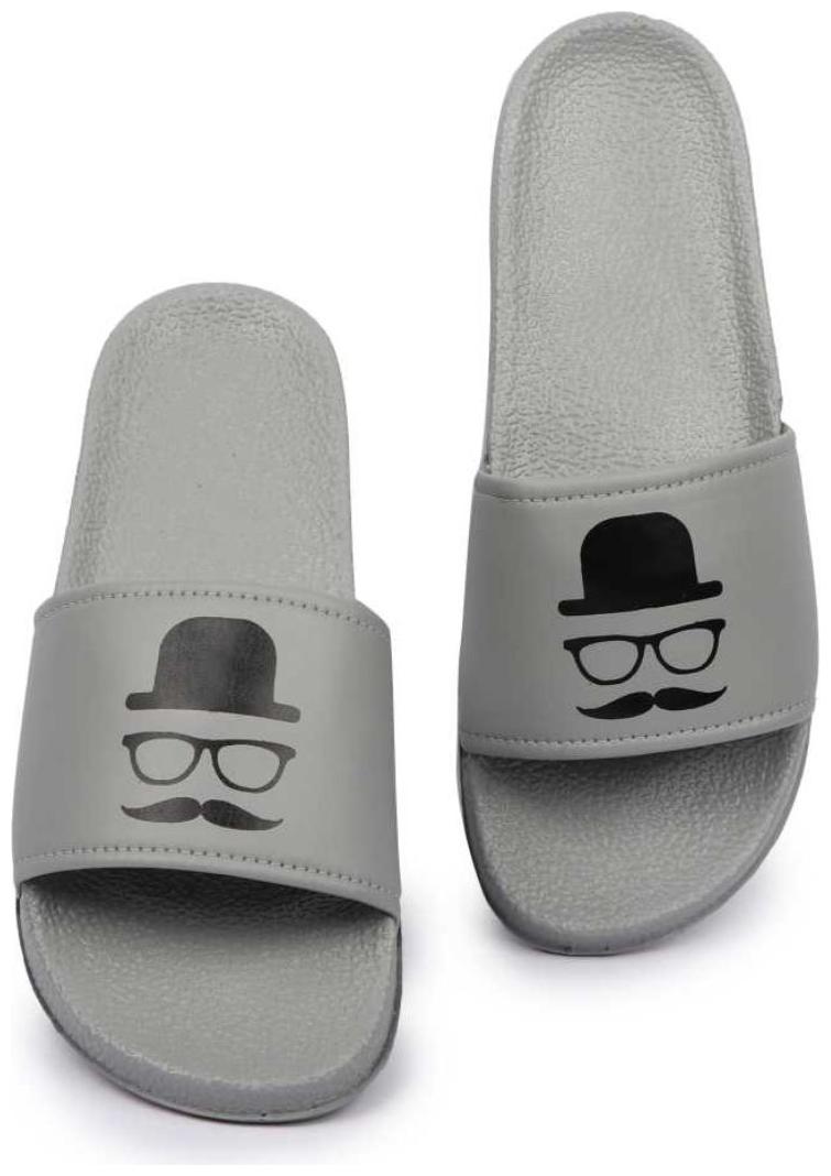 

Richale Men Grey Flip-Flops - 1 Pair