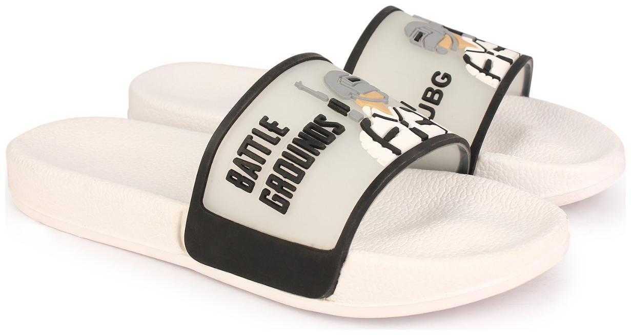 

Richale Men White Black Flip-Flops - 1 Pair