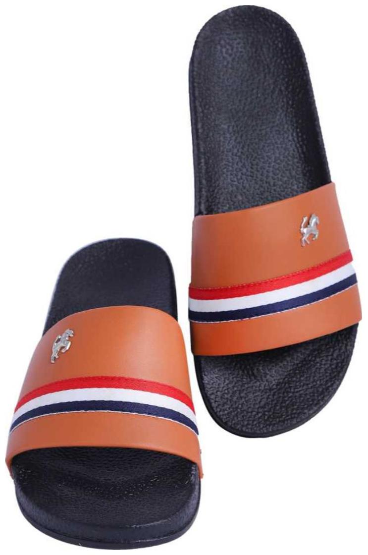 

Richale Men Black Brown Flip-Flops - 1 Pair